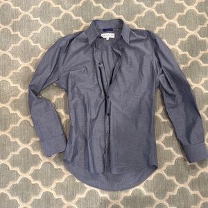 Blue, soft light weight zip fit Teddy Stratford